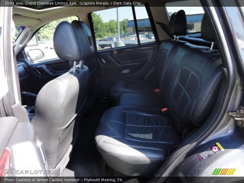 Graphite Metallic / Dark Slate Gray 2004 Jeep Grand Cherokee Limited 4x4