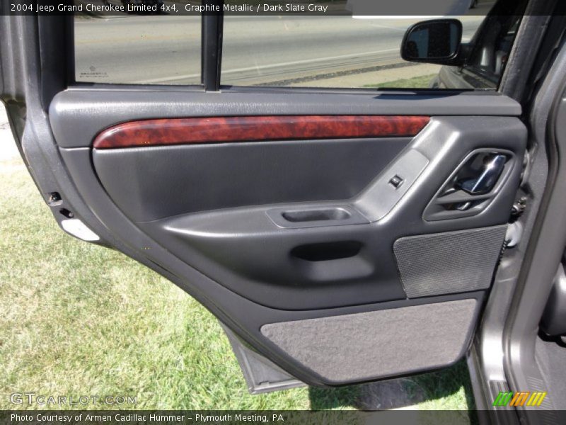 Graphite Metallic / Dark Slate Gray 2004 Jeep Grand Cherokee Limited 4x4