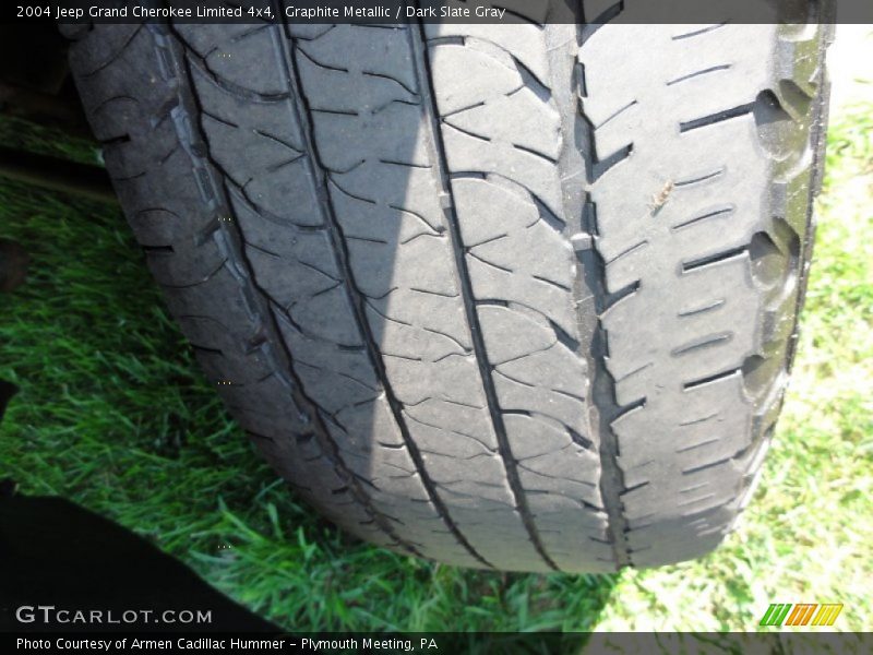 Graphite Metallic / Dark Slate Gray 2004 Jeep Grand Cherokee Limited 4x4