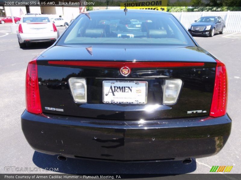 Black Raven / Ebony 2008 Cadillac STS 4 V6 AWD