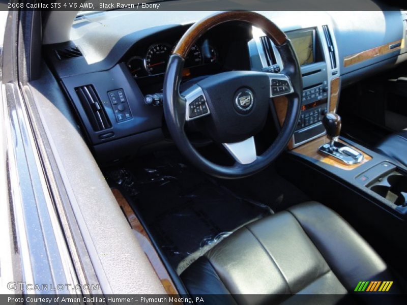 Black Raven / Ebony 2008 Cadillac STS 4 V6 AWD