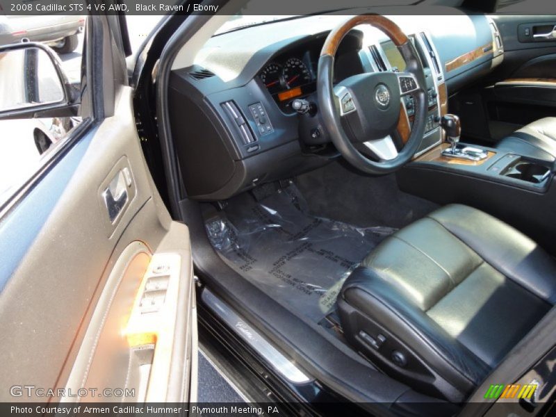 Black Raven / Ebony 2008 Cadillac STS 4 V6 AWD