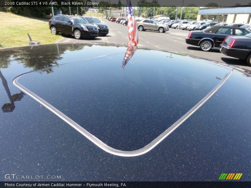 Black Raven / Ebony 2008 Cadillac STS 4 V6 AWD