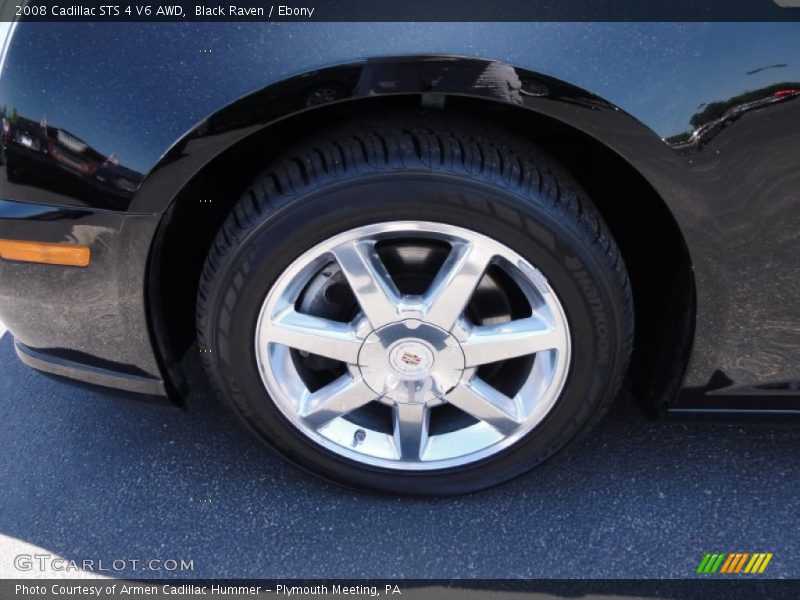 Black Raven / Ebony 2008 Cadillac STS 4 V6 AWD