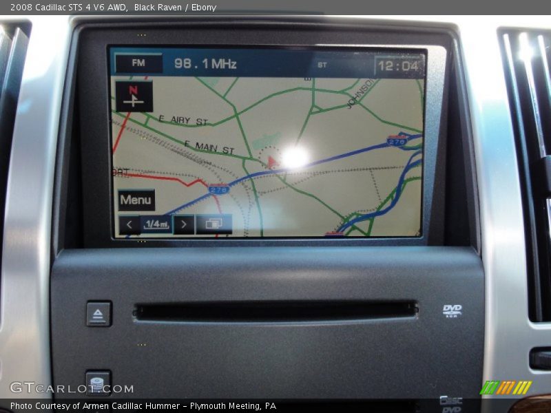 Navigation of 2008 STS 4 V6 AWD