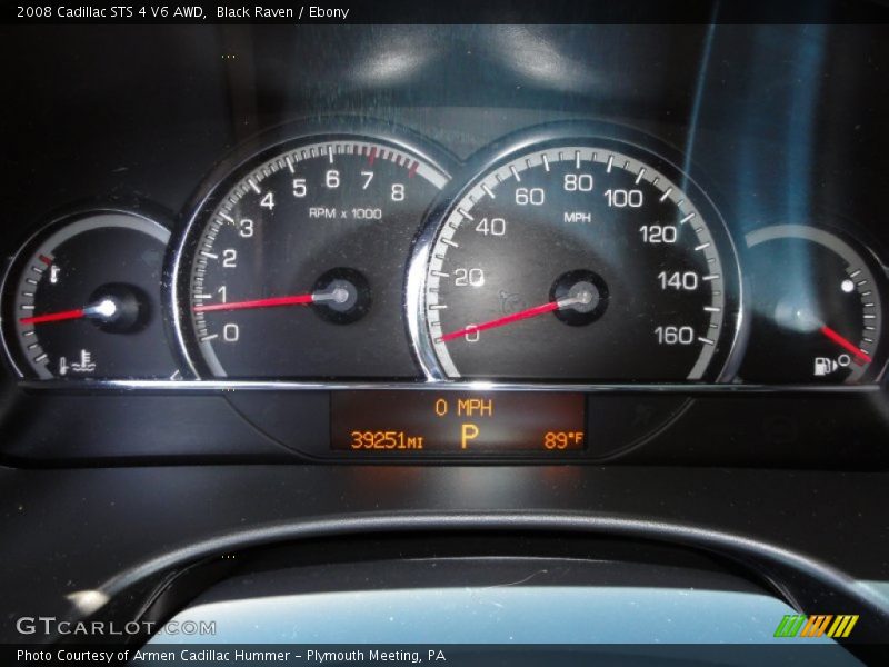  2008 STS 4 V6 AWD 4 V6 AWD Gauges