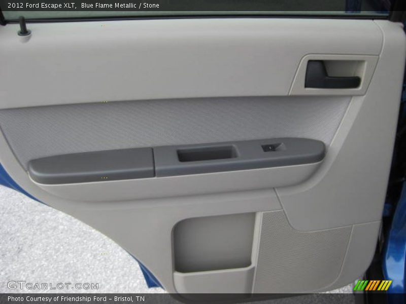 Blue Flame Metallic / Stone 2012 Ford Escape XLT