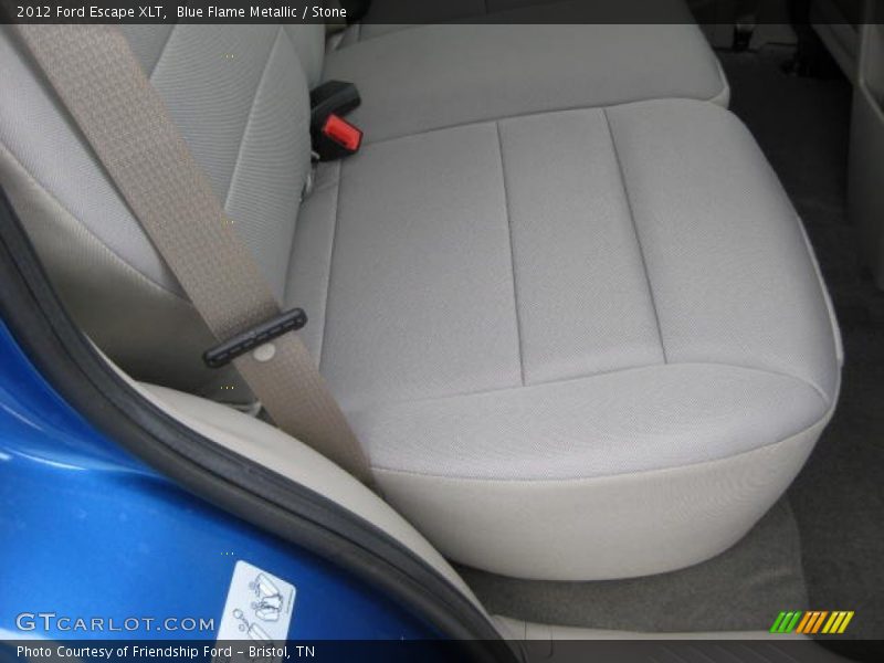 Blue Flame Metallic / Stone 2012 Ford Escape XLT