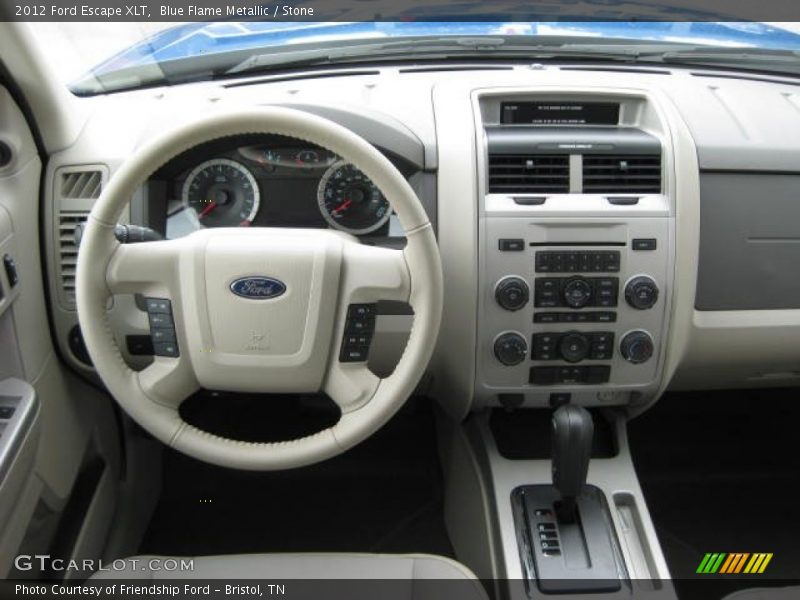 Dashboard of 2012 Escape XLT