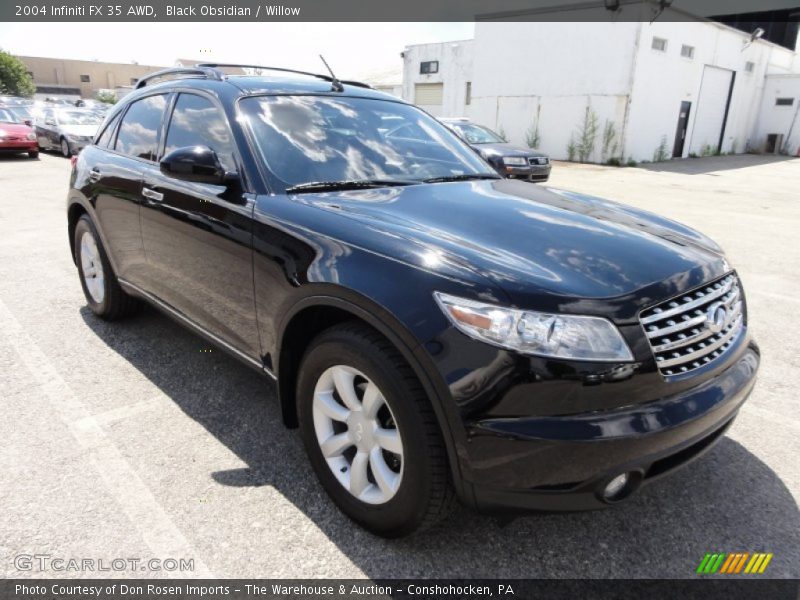 Black Obsidian / Willow 2004 Infiniti FX 35 AWD