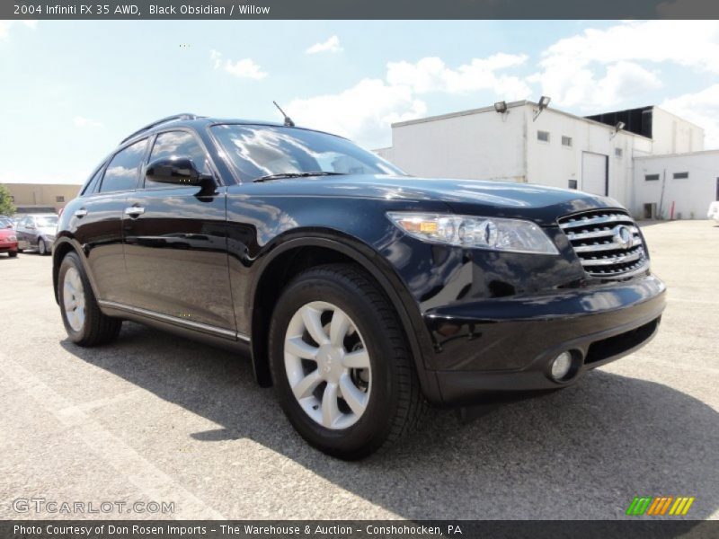 Black Obsidian / Willow 2004 Infiniti FX 35 AWD