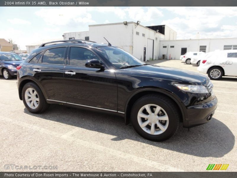 Black Obsidian / Willow 2004 Infiniti FX 35 AWD