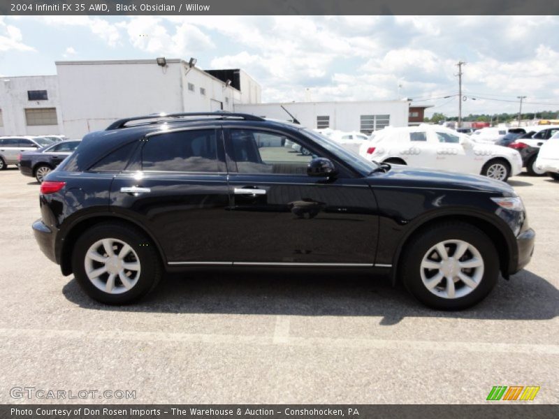 Black Obsidian / Willow 2004 Infiniti FX 35 AWD