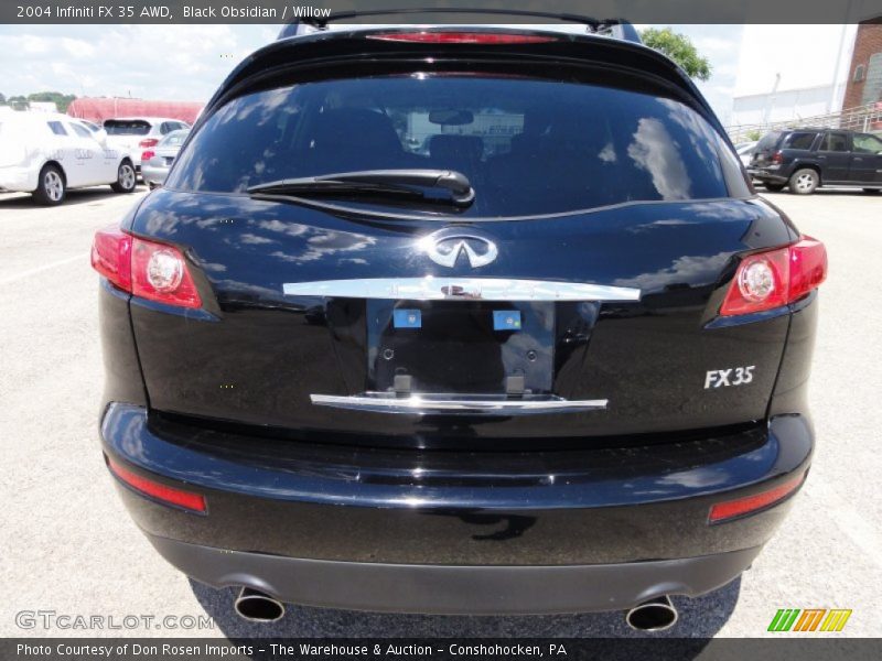 Black Obsidian / Willow 2004 Infiniti FX 35 AWD