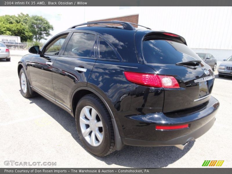Black Obsidian / Willow 2004 Infiniti FX 35 AWD