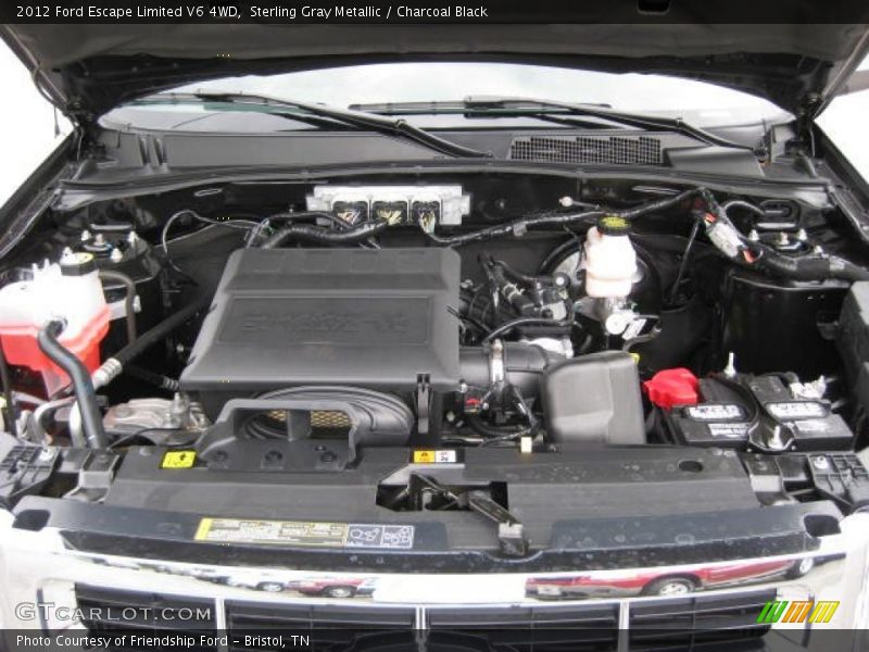  2012 Escape Limited V6 4WD Engine - 3.0 Liter DOHC 24-Valve Duratec Flex-Fuel V6