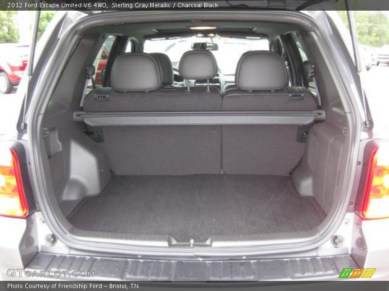 2012 Escape Limited V6 4WD Trunk