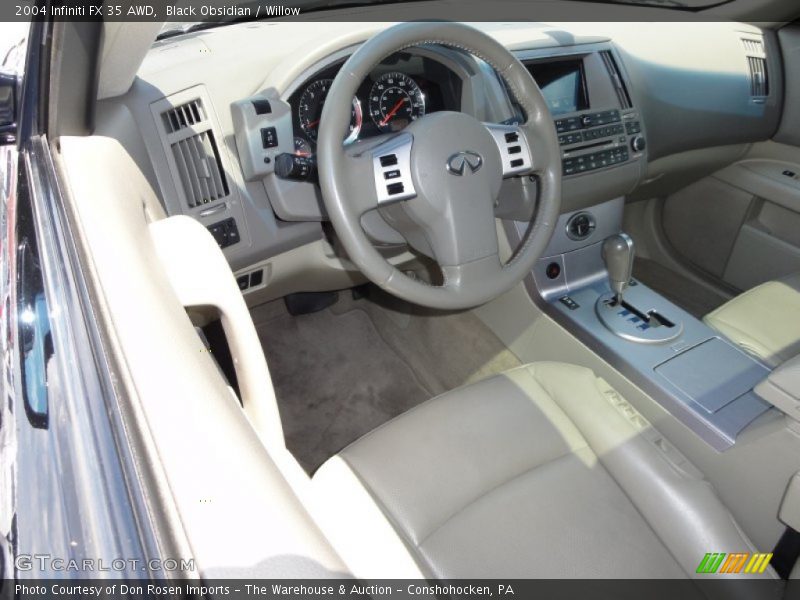 Black Obsidian / Willow 2004 Infiniti FX 35 AWD