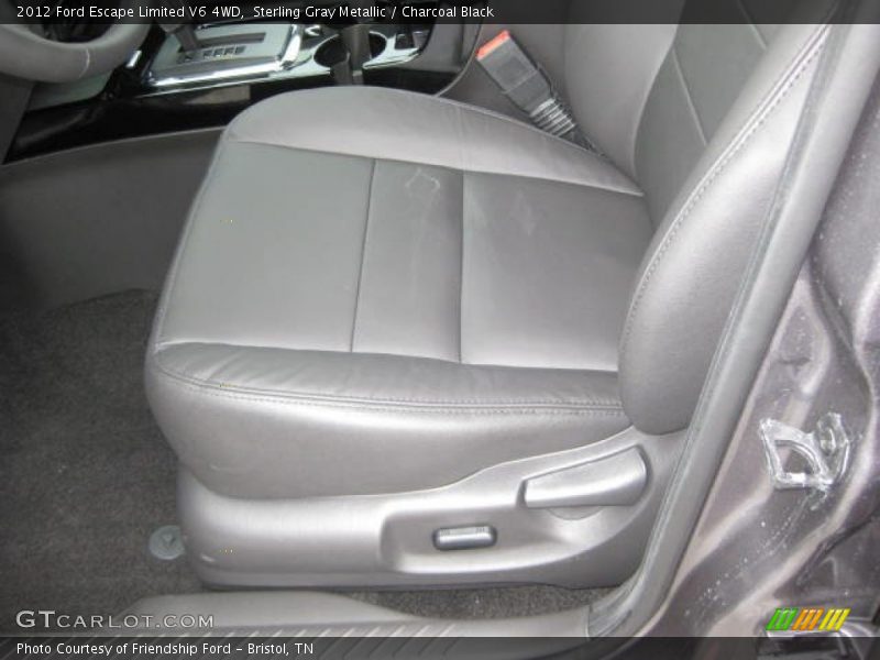 Sterling Gray Metallic / Charcoal Black 2012 Ford Escape Limited V6 4WD
