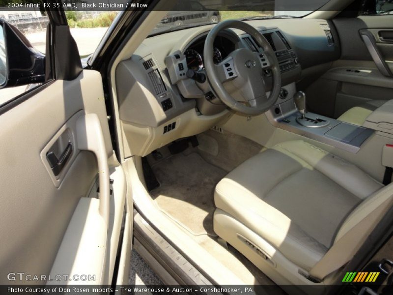 Black Obsidian / Willow 2004 Infiniti FX 35 AWD