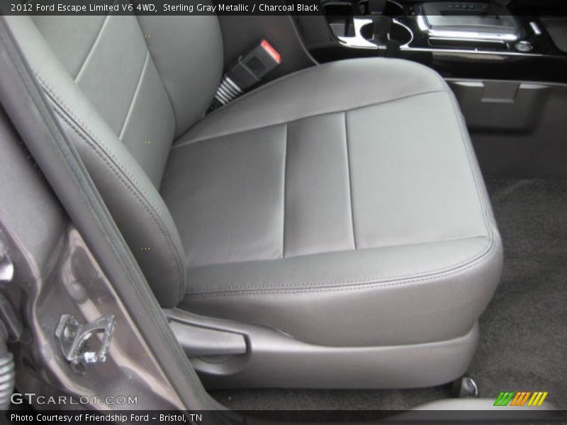 Sterling Gray Metallic / Charcoal Black 2012 Ford Escape Limited V6 4WD