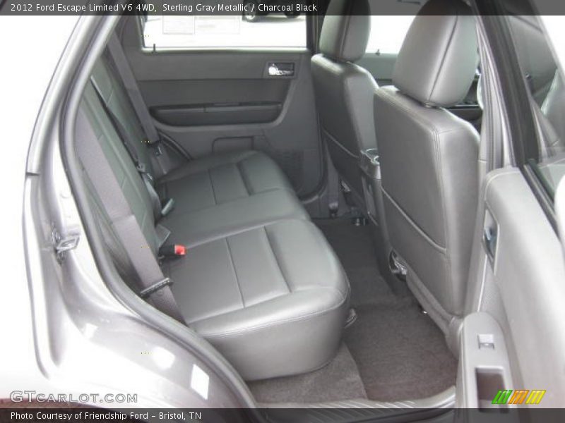 2012 Escape Limited V6 4WD Charcoal Black Interior
