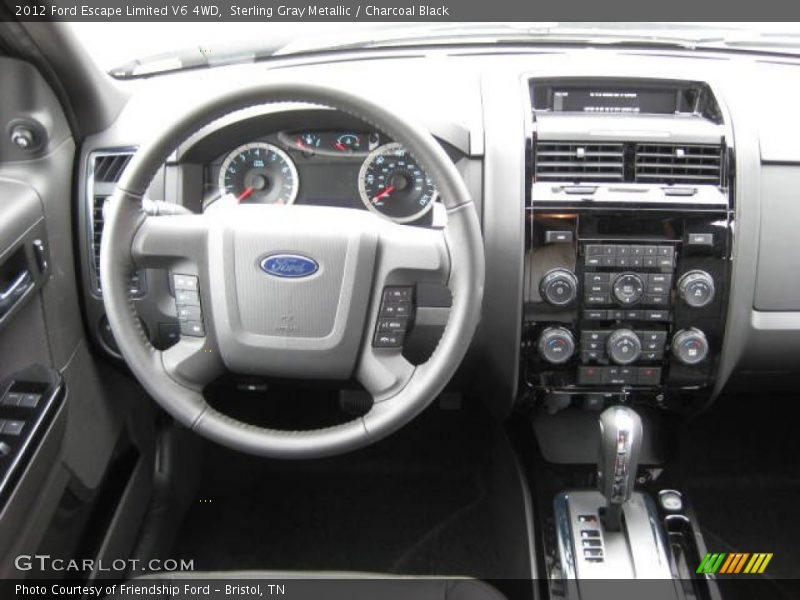 Dashboard of 2012 Escape Limited V6 4WD