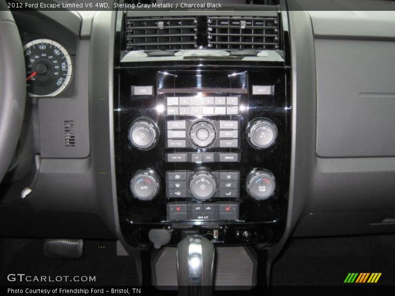 Controls of 2012 Escape Limited V6 4WD
