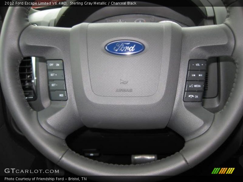 Controls of 2012 Escape Limited V6 4WD