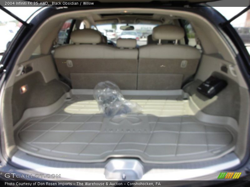 Black Obsidian / Willow 2004 Infiniti FX 35 AWD