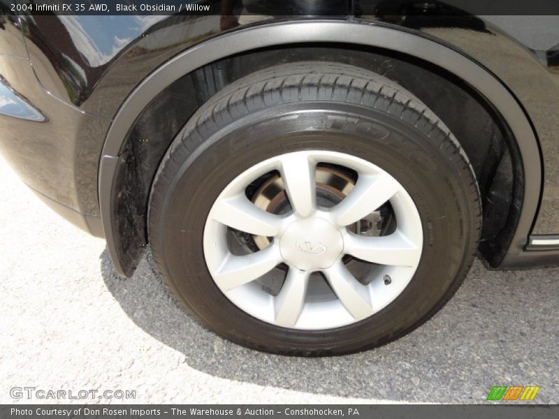 Black Obsidian / Willow 2004 Infiniti FX 35 AWD