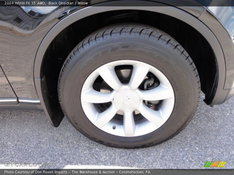 Black Obsidian / Willow 2004 Infiniti FX 35 AWD