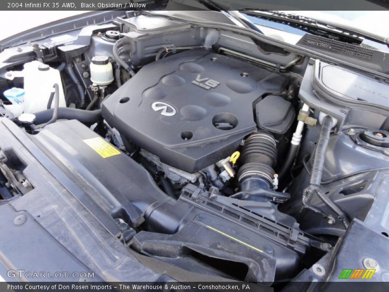 Black Obsidian / Willow 2004 Infiniti FX 35 AWD