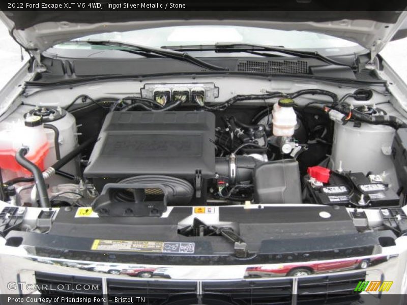  2012 Escape XLT V6 4WD Engine - 3.0 Liter DOHC 24-Valve Duratec Flex-Fuel V6