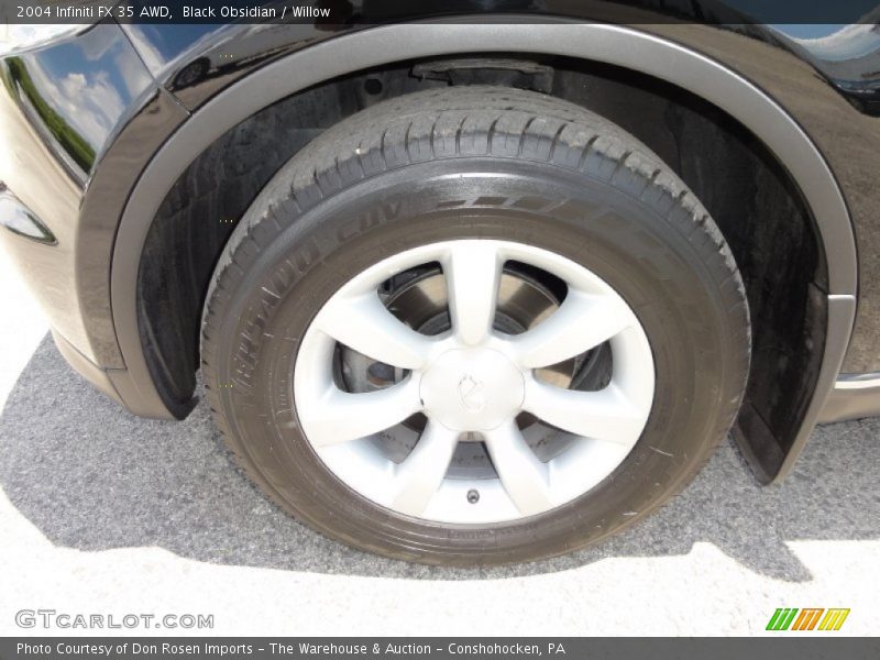Black Obsidian / Willow 2004 Infiniti FX 35 AWD