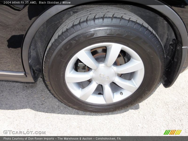 Black Obsidian / Willow 2004 Infiniti FX 35 AWD