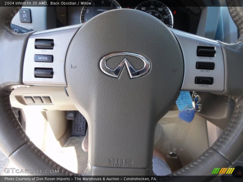Black Obsidian / Willow 2004 Infiniti FX 35 AWD