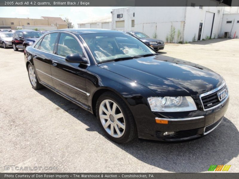 Front 3/4 View of 2005 A8 4.2 quattro