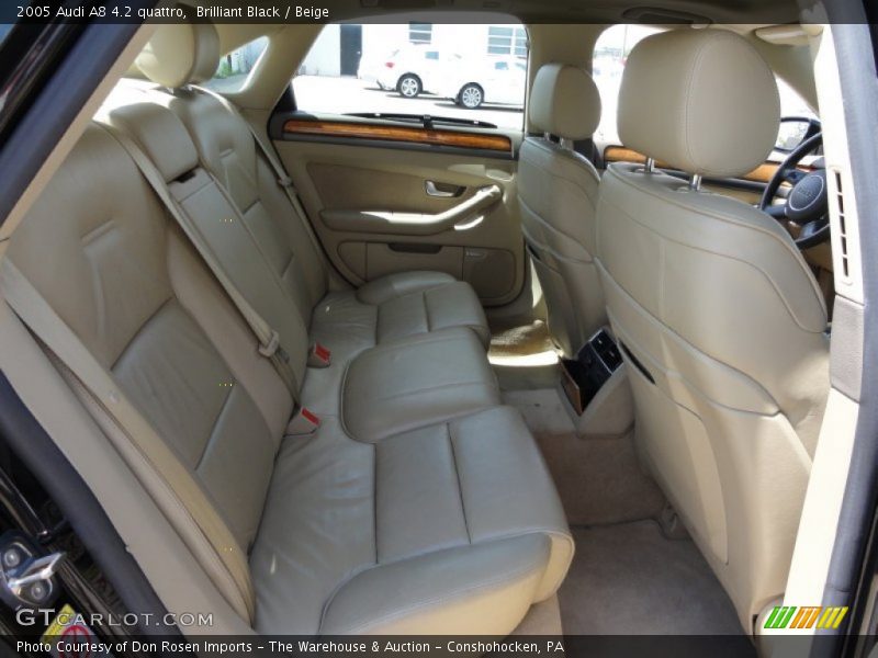  2005 A8 4.2 quattro Beige Interior