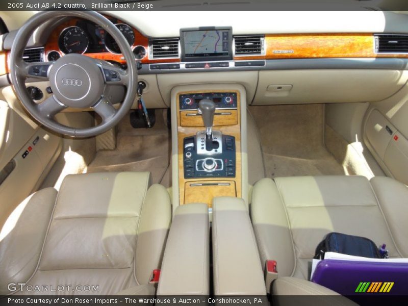 Dashboard of 2005 A8 4.2 quattro