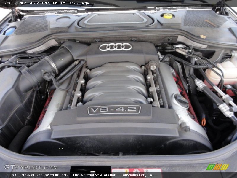  2005 A8 4.2 quattro Engine - 4.2 Liter DOHC 40-Valve V8