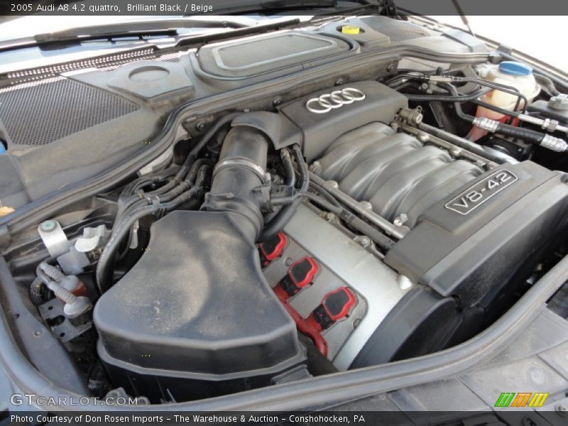  2005 A8 4.2 quattro Engine - 4.2 Liter DOHC 40-Valve V8