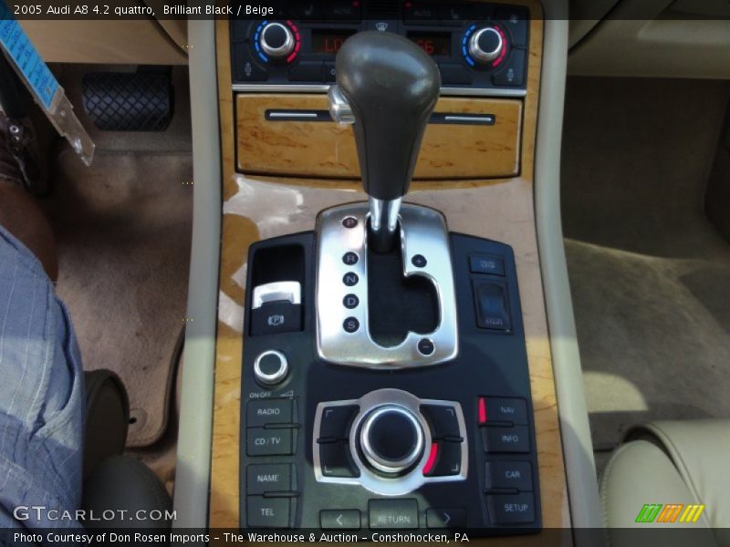  2005 A8 4.2 quattro 6 Speed Tiptronic Automatic Shifter