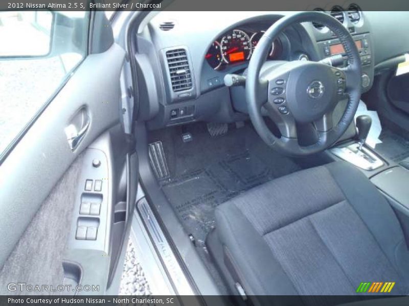 Brilliant Silver / Charcoal 2012 Nissan Altima 2.5 S