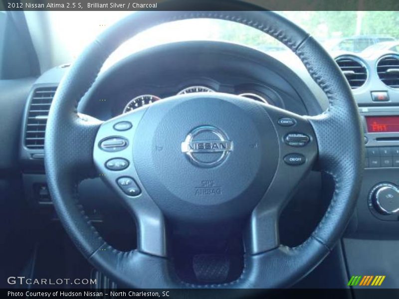 Brilliant Silver / Charcoal 2012 Nissan Altima 2.5 S