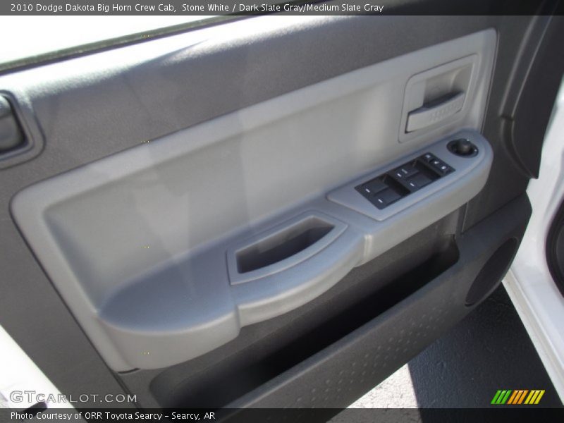 Stone White / Dark Slate Gray/Medium Slate Gray 2010 Dodge Dakota Big Horn Crew Cab
