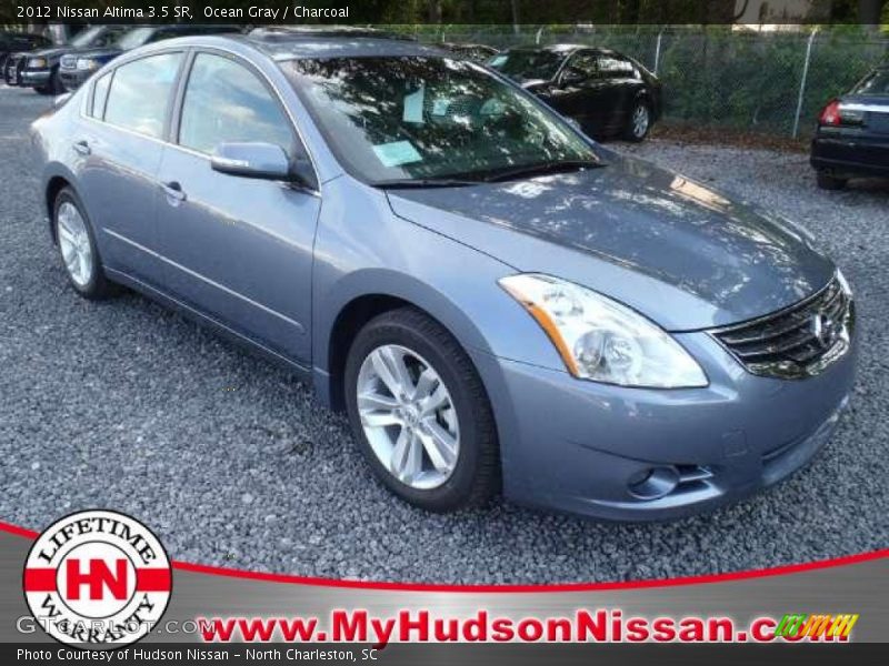 Ocean Gray / Charcoal 2012 Nissan Altima 3.5 SR