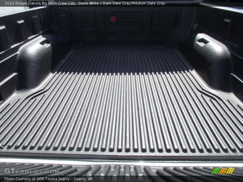 Stone White / Dark Slate Gray/Medium Slate Gray 2010 Dodge Dakota Big Horn Crew Cab