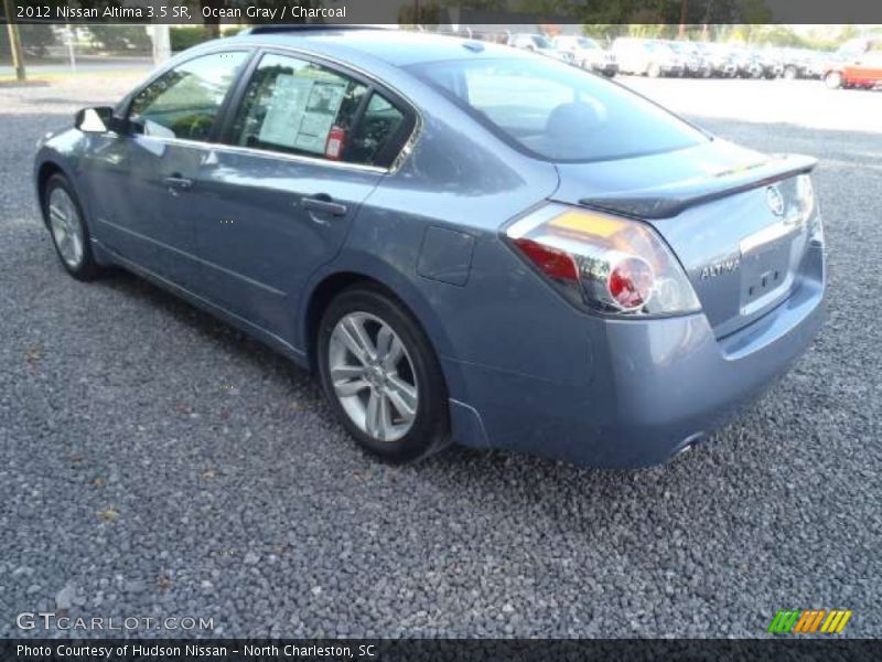 Ocean Gray / Charcoal 2012 Nissan Altima 3.5 SR