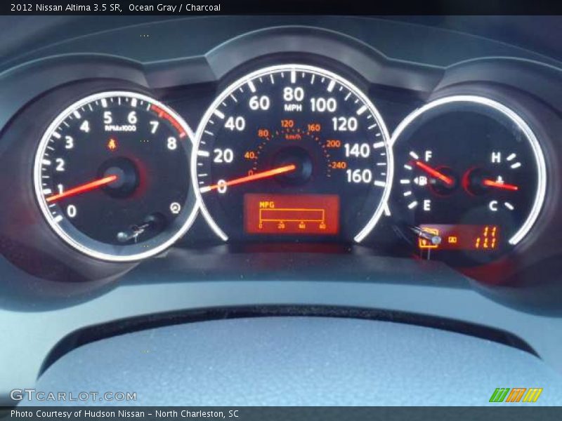 Ocean Gray / Charcoal 2012 Nissan Altima 3.5 SR